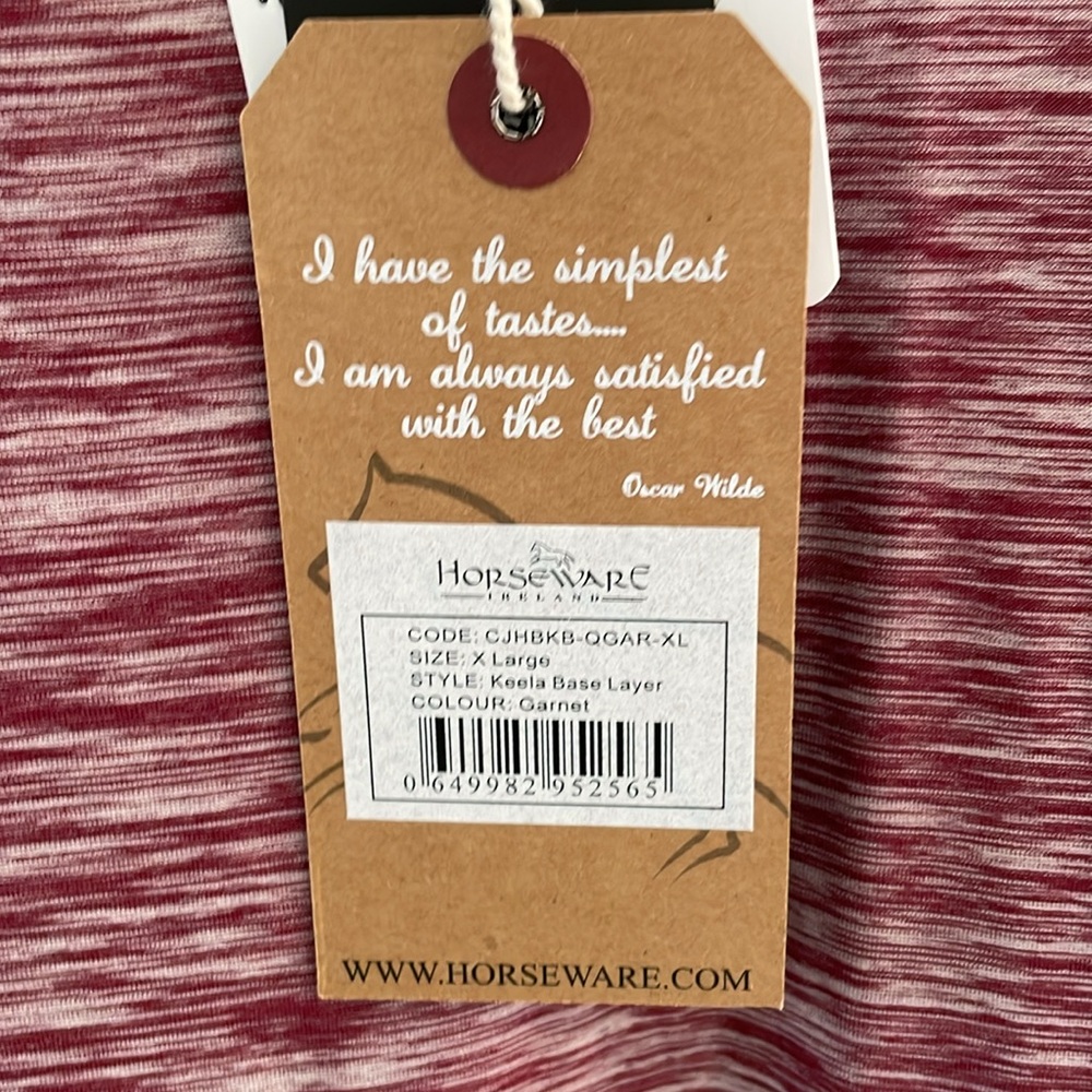 Horseware Garnet Keela Base Layer Top - Picture 3 of 10